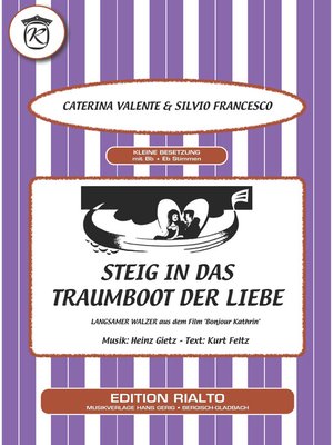 cover image of Steig in das Traumboot der Liebe